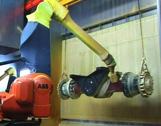 車橋噴涂機器人系統